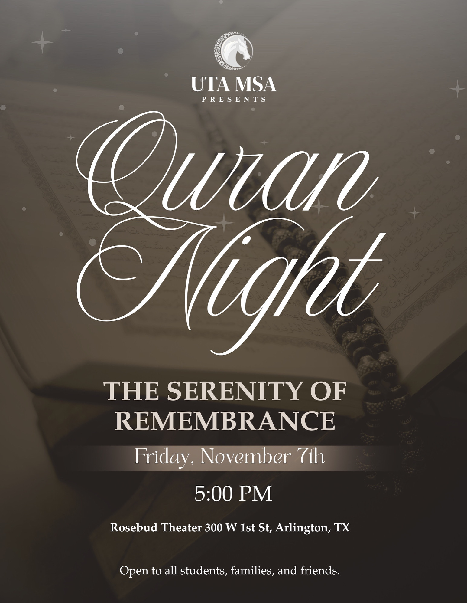 Quran Night Flyer