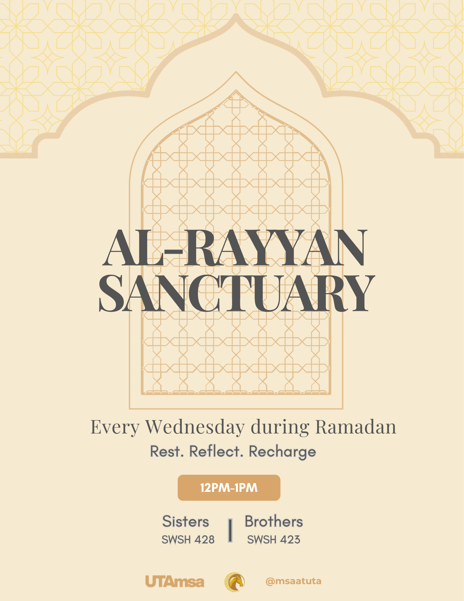 Al-Rayyan Sanctuary Flyer