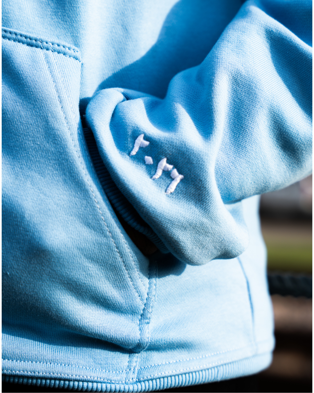 Lifestyle detail shot of MSA merch.